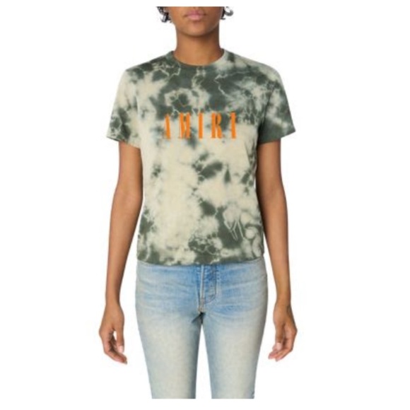 amiri tie dye t shirt